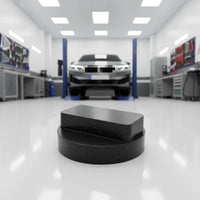 4 Pieces Shock Absorbing Rubber Lifting Pad Chassis Protection Car Lift Pad Stable Lifting Rubber Lift Block Non-Slip for Garage, Roadside Repair