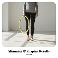 Quiet Operation Soft Flexible Hula Hoop Waist-Friendly Soft Hula Hoop Multifunctional for Beginners