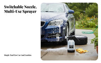 Foam Cannon Bottle High Pressure Manual Foaming Deep Clean for Car Wash