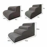 Pet Stairs Ramp for Dogs with High-Density Fabric