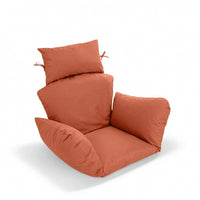 High-Back Hanging Chair Cushion Comfortable Egg Chair Cushion Luxurious Ergonomic