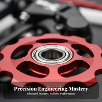 11 Tooth Guide Wheel CNC Machined 11T Derailleur Pulley Rear Derailleur Pulley Anodised Finish Cycle Guide Wheel
