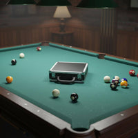 Snooker Ball Case Portable Billiard Balls Box Foam Lined for Game Room