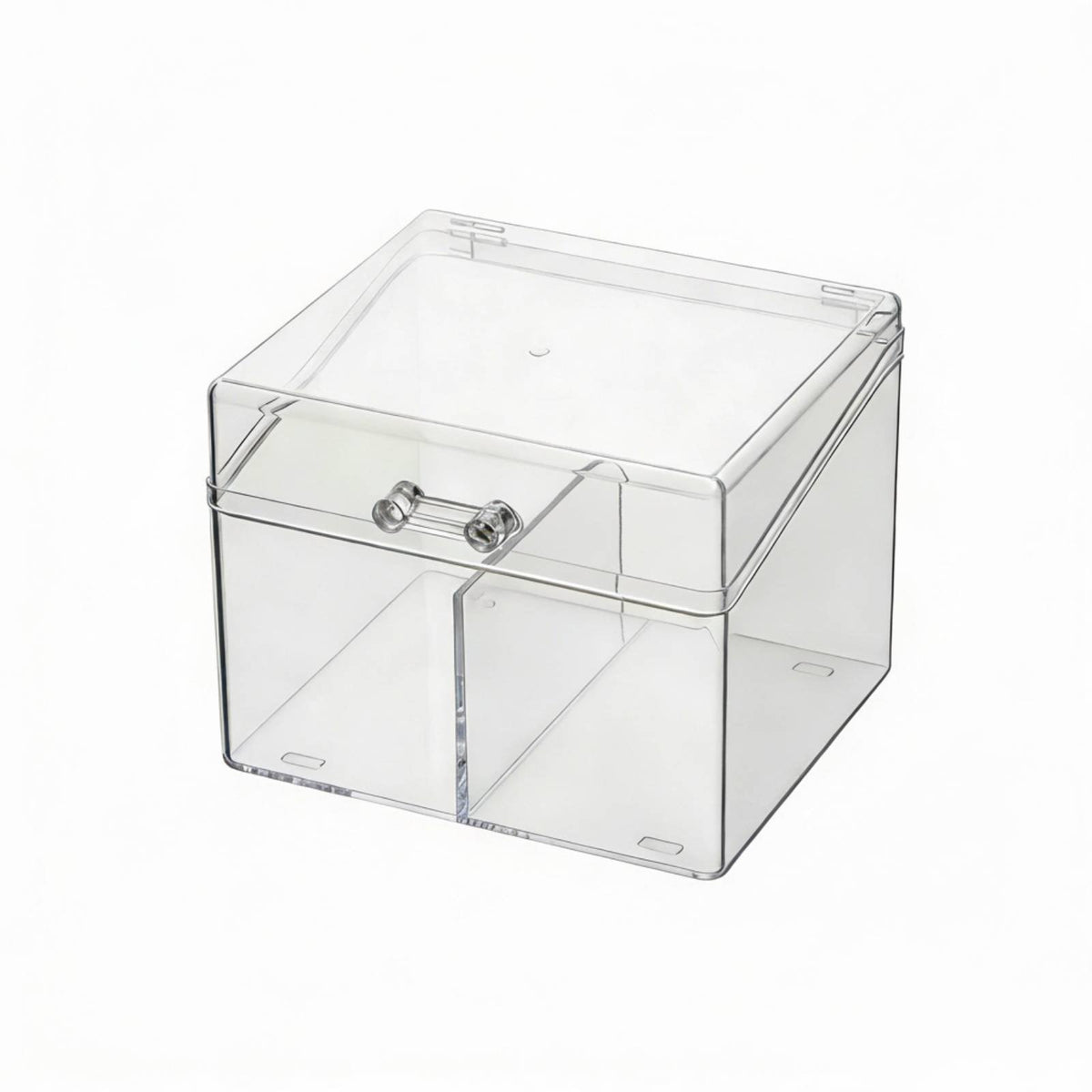 Clear Photocard Case Transparent Design Multi-Compartment Card Sorter for card players