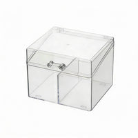 Clear Photocard Case Transparent Design Multi-Compartment Card Sorter for card players