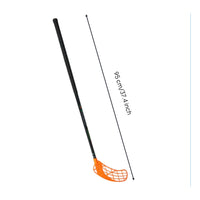 Carbon Fiber Floorball Stick PU Grip Wrap Openwork Blade Floorball Stick