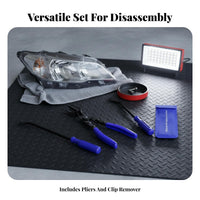 3 Pieces Car Panel Clip Removal Tool Set Non-Slip Grip for DIY Enthusiasts