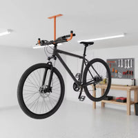 T-Shaped Storage Hook Bracket Scratch-Resistant Wall Hook with Foam Padding Hanging Rack Black Non-Slip for Shed
