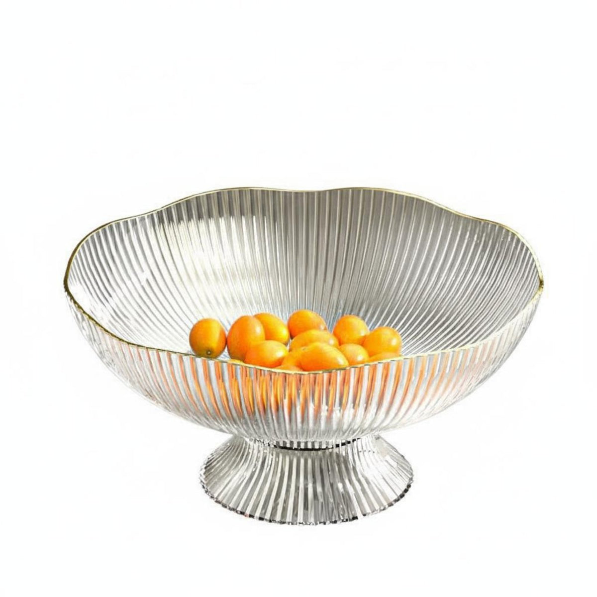 With Drainer Fruit Draining Bowl Elegant Design Snack Tray Versatile Snack and Appetizer Tray Easy to Clean for Living Room, Coffee Table, Party, Kitchen Counter