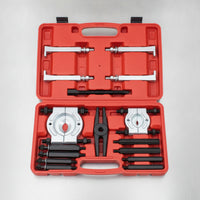 Heat Treated Bearing Puller Set with Case Heavy Duty Bearing Puller Kit with Case Long-Lasting Tool Versatile for Mechanics