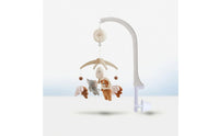 Mobile with Arm Curved Infant Mobile with Soft Toys Adjustable for Infants, Nursery