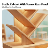 House-Shaped Shelving Integrated Unit Personalizedizable Design House-Shaped Organizer EncourHDPEs Organization Playful Look