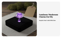 Resin Toadstool Pendants Luminescent in the Dark Resin Toadstool Pendant DIY