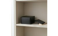 Watch Box with Cushion Square Individual Watch Case Compact for Collectors, Journeyers, Gift Packaging, Travel, Retail Display