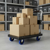 Lightweight Foldable Trolley Space Saving Folding Trolley No Assembly Required