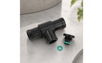Leak-Resistant Heater Hose Connector with Seal Upgraded Coolant Bleeder Port Sturdy Coolant Bleeder with Plug Sturdy for Engine Bay
