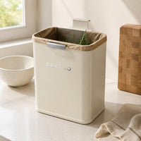 Cabinet Door Trash Can Space Saving Hanging Trash Can Easy to Install Suspended Waste Bin