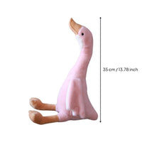 Goose Stuffed Animal Birthday Gift Swan Stuffed Animal Cute Home Decor Decoration for Children, Bedroom, Nursery