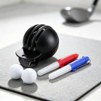 Golf Guideline Marker Clampon-the-Green Ball Marker with Pens Lightweight for Golfers