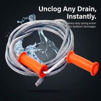 Clogged drain remover, heavy duty 5 meter, sewer auger for for toilet, homeowner for clogs, made