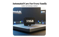 Observation Device Interactive Audio Pan Tilt Observation Device 2K Resolution Full High Resolution Domestic Observation System for Caregivers