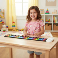 49-Key Piano Built in Speakers Plaything USB-Powered for Travel
