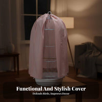 Bird Cage Darkening Cover Blocking Bird Cage Nighttime Cover Breathable for Nighttime, Winter