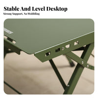 FoldaB & Le Design Quick-Open TaB & Le Easy Setup foldaB & Le Utility Surface sturdy Outdoor Gear sturdyDuty for Campers, outdoor mealkers, Travelers, Camping, outdoor meals, outdoor meal, Beach