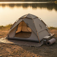 Waterproof Double-Layer Tent Oxford Material Dome Camping Tent Portable
