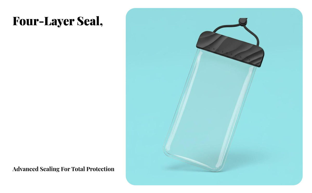 Waterproof Mobile Protector High Clearness Underwater Phone Case Aquatic Design Mobile Accessory for Swimmers, Outdoor Enthusiasts, Diving, Beach