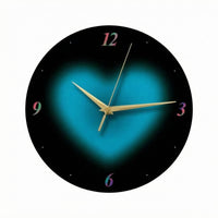 Round Wall Clock Dot Indicators Home Decor