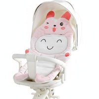 Thickened Padding Universal Stroller Cushion Multi-Use All-Season Stroller Pad Washable for Toddlers, Newborns, Travel, Bouncer, Swing