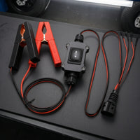 Motor Test Tool with Gripping Clips Wired Gripping Clip Insulated Test Wire for Home Mechanics