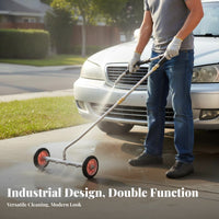 Includes Extension Wands Underbody Car Wash Cleaner Easy Mode Switching 16 Inch Water Broom Angled Wand Included for Truck Owners