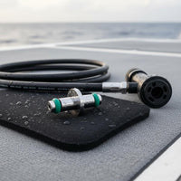 Pressure Gauge Valve Core Wide Temperature Range High Pressure Hose Spool for Dive Technicians