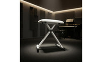 Keyboard Bench Height Adjustable Padded Cushion Folding Piano Stool
