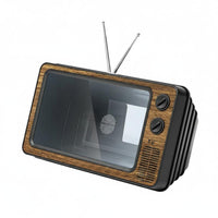 Vintage Television Screen Viewing Enhancer Decorative Display Piece TV Phone Amplifier Portable Vivid Display Screen Viewing Enhancer