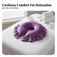 Multi-Purpose Small Rectangular Pillow Professional Quality Foot Rest Pillow Breathable Material for Massage Therapists, Home Users, Bed