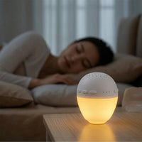Ambient Sound Machine with Night Light Soothing Sound Machine with Night Light Electronics Rechargeable Wireless for Adults