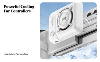 3-Speed Adjustable Stretchable Handle Cooler Lightweight Air-Cooled Phone Cooler Quiet Operation for Gamers, Travel, Movie Watching, Home