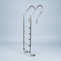 5-Step Pool Ladder Rust-Resistant Stainless Steel Pool Ladder Non-Slip for Swimmers, in-Ground Pools