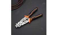 Heavy Duty Multifunction Stripper Tool Sharp Blade Wire Stripper Pliers Forged Steel Cable Cutting Pliers Non Slip Grip for Electricians