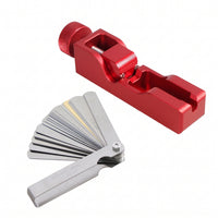 Compact Ignition Plug Plug Clearance Tool Adjustable Ignition Plug Plug Gapping Tool Accurate Measurement Bladed Feeler Gauge Easy to Use