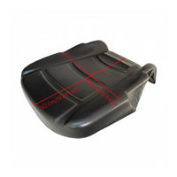 High Quality Leather Forklift Seat Backrest Protection Universal Forklift Seat Upgraded Version for Heavy Equipment Operators