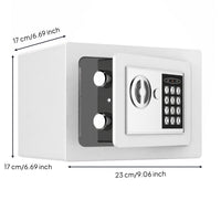 Currency Safe with Currency Slot Secure Currency Drop Box Mountable for Office