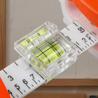 Printed Scale Picture Hanging Level Tool Adjustable Bar Picture Alignment Ruler Rectangular Bubble Level Ruler Precision Marking