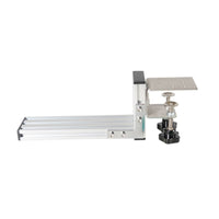 Adjustable L-Shaped Bracket with Mounting Plates Rigid Handbrake Mount Bracket Firm Handbrake Mount Easy to Install for Desk Setup