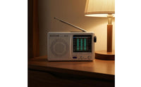 Compact Portable AM Frequency Modulation Radio Telescopic Antenna Shortwave Radio Speaker Grille Electronic Device
