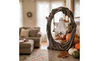 Specters on a Arbor Seat Spooky Specters Tree Suspended Decor Decorations for Decorators