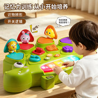 Baby Peekaboo Switch Box Cause and Effect Toy with Buttons